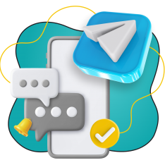 Создание Mini App для Telegram - КИБЕРшкола программирования для детей, компьютерные курсы для школьников, начинающих и подростков - KIBERone г. Донецк