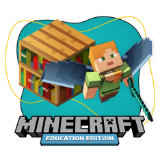 Minecraft Education - КИБЕРшкола программирования для детей, компьютерные курсы для школьников, начинающих и подростков - KIBERone г. Донецк