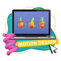 Motion Дизайн - КИБЕРшкола программирования для детей, компьютерные курсы для школьников, начинающих и подростков - KIBERone г. Донецк