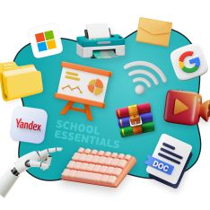 Цифровая база для школьника - КИБЕРшкола программирования для детей, компьютерные курсы для школьников, начинающих и подростков - KIBERone г. Донецк