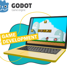 Godot.  Основа создания легендарных игр - КИБЕРшкола программирования для детей, компьютерные курсы для школьников, начинающих и подростков - KIBERone г. Донецк