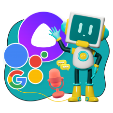 Голосовой помощник Алиса - КИБЕРшкола программирования для детей, компьютерные курсы для школьников, начинающих и подростков - KIBERone г. Донецк