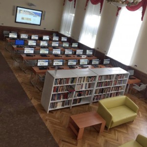 КиберШкола KiberOne в легендарной Библиотеке Белинского  - КИБЕРшкола программирования для детей, компьютерные курсы для школьников, начинающих и подростков - KIBERone г. Донецк